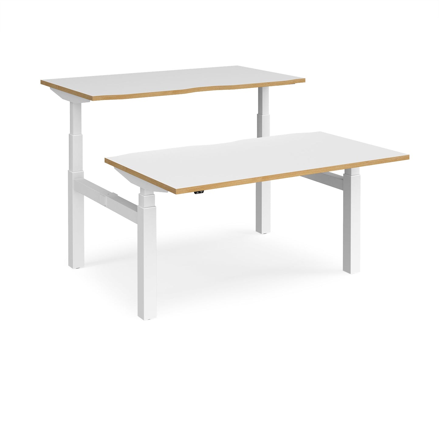 Elev8 Touch back-to-back desks 1650mm deep