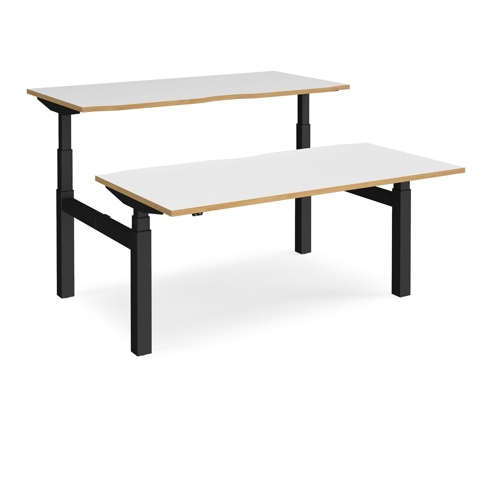 Elev8 Touch back-to-back desks 1650mm deep