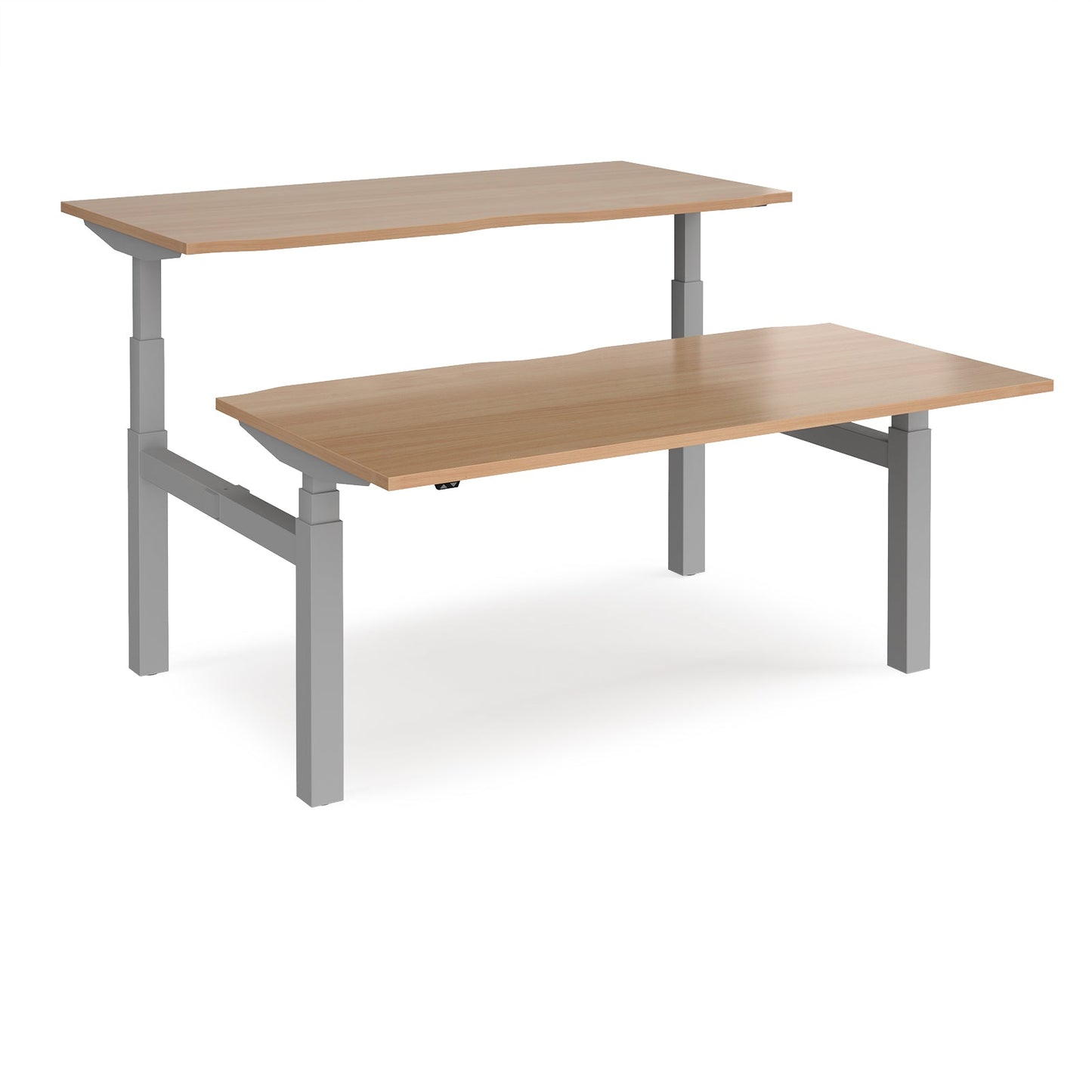 Elev8 Touch back-to-back desks 1650mm deep