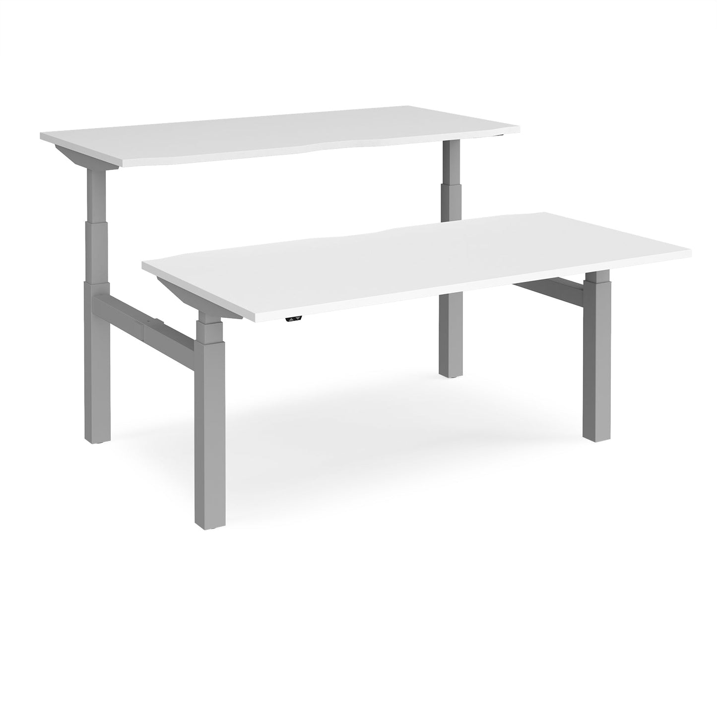 Elev8 Touch back-to-back desks 1650mm deep
