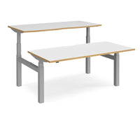 Elev8 Touch back-to-back desks 1650mm deep