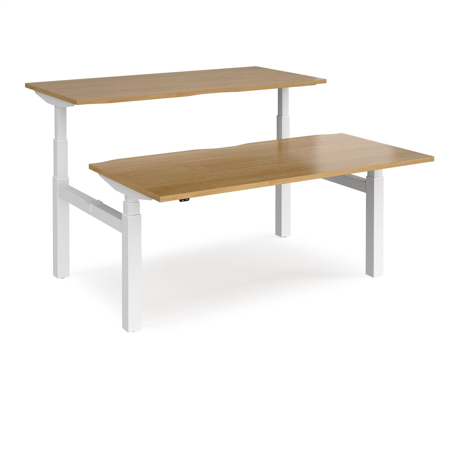 Elev8 Touch back-to-back desks 1650mm deep