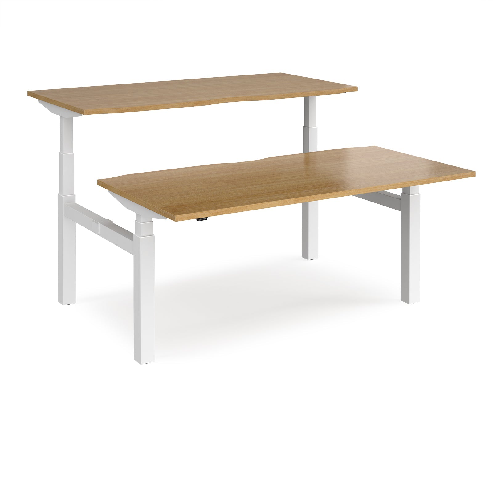 Elev8 Touch back-to-back desks 1650mm deep