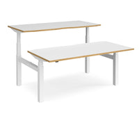 Elev8 Touch back-to-back desks 1650mm deep