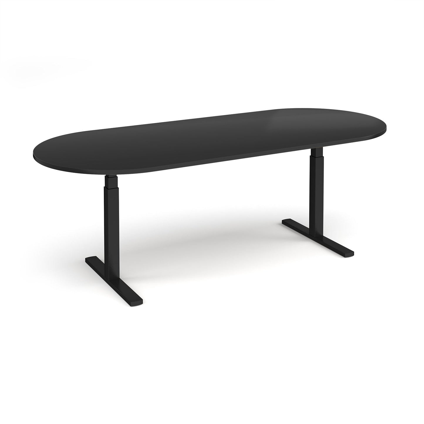 Elev8 Touch radial end boardroom table