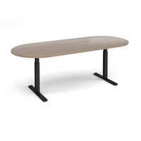 Elev8 Touch radial end boardroom table