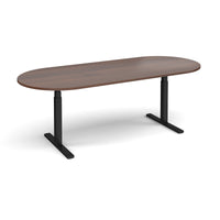 Elev8 Touch radial end boardroom table