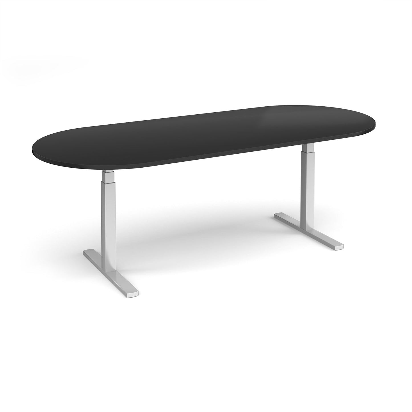 Elev8 Touch radial end boardroom table