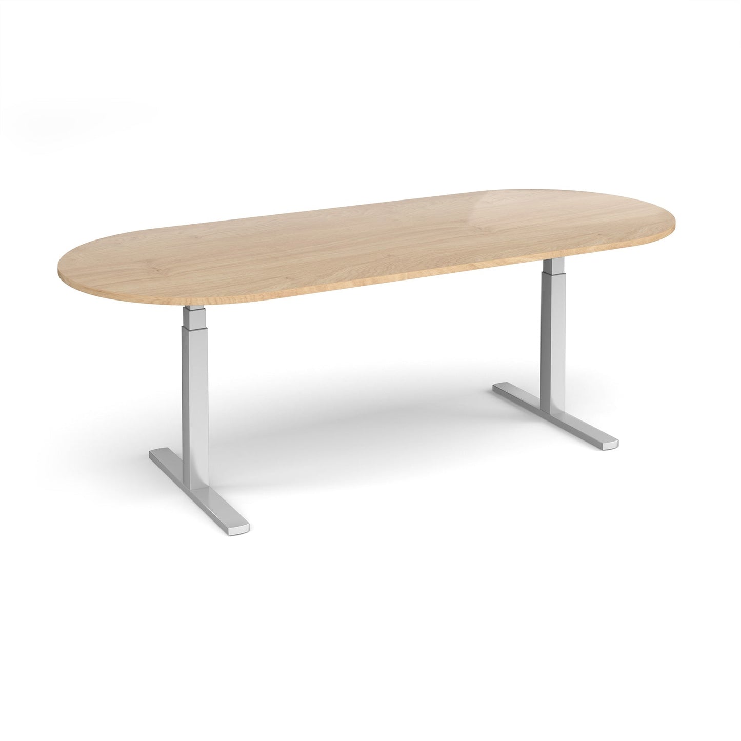 Elev8 Touch radial end boardroom table