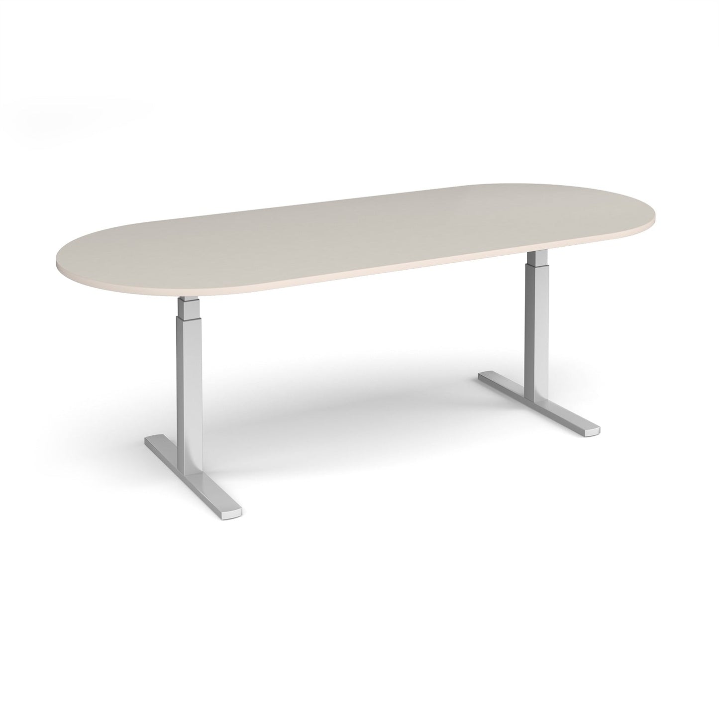 Elev8 Touch radial end boardroom table