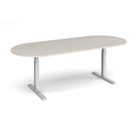 Elev8 Touch radial end boardroom table