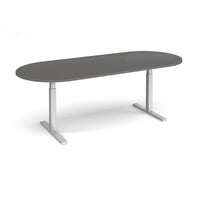 Elev8 Touch radial end boardroom table