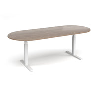 Elev8 Touch radial end boardroom table