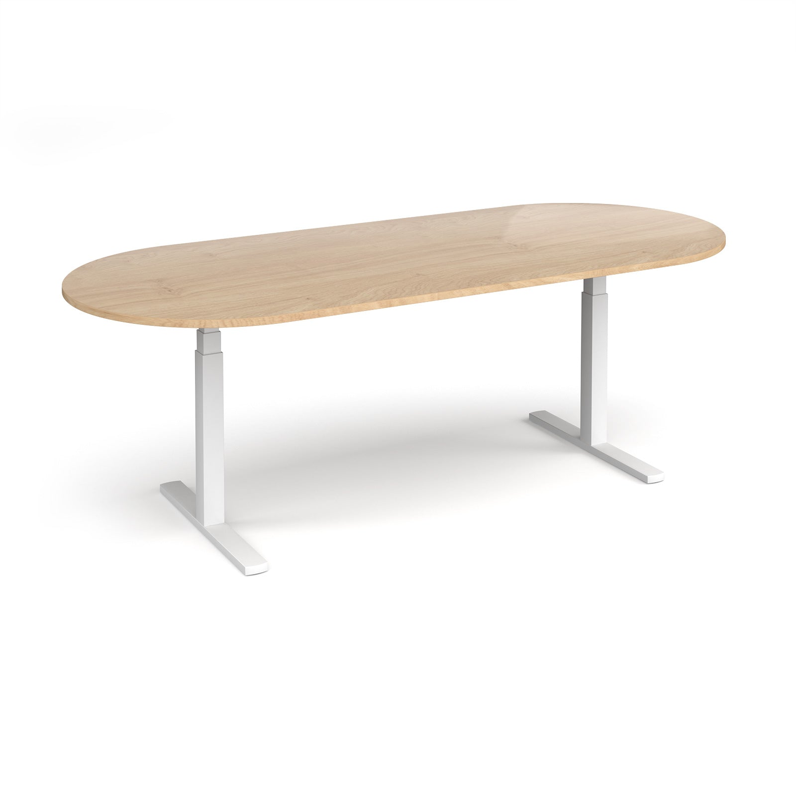 Elev8 Touch radial end boardroom table