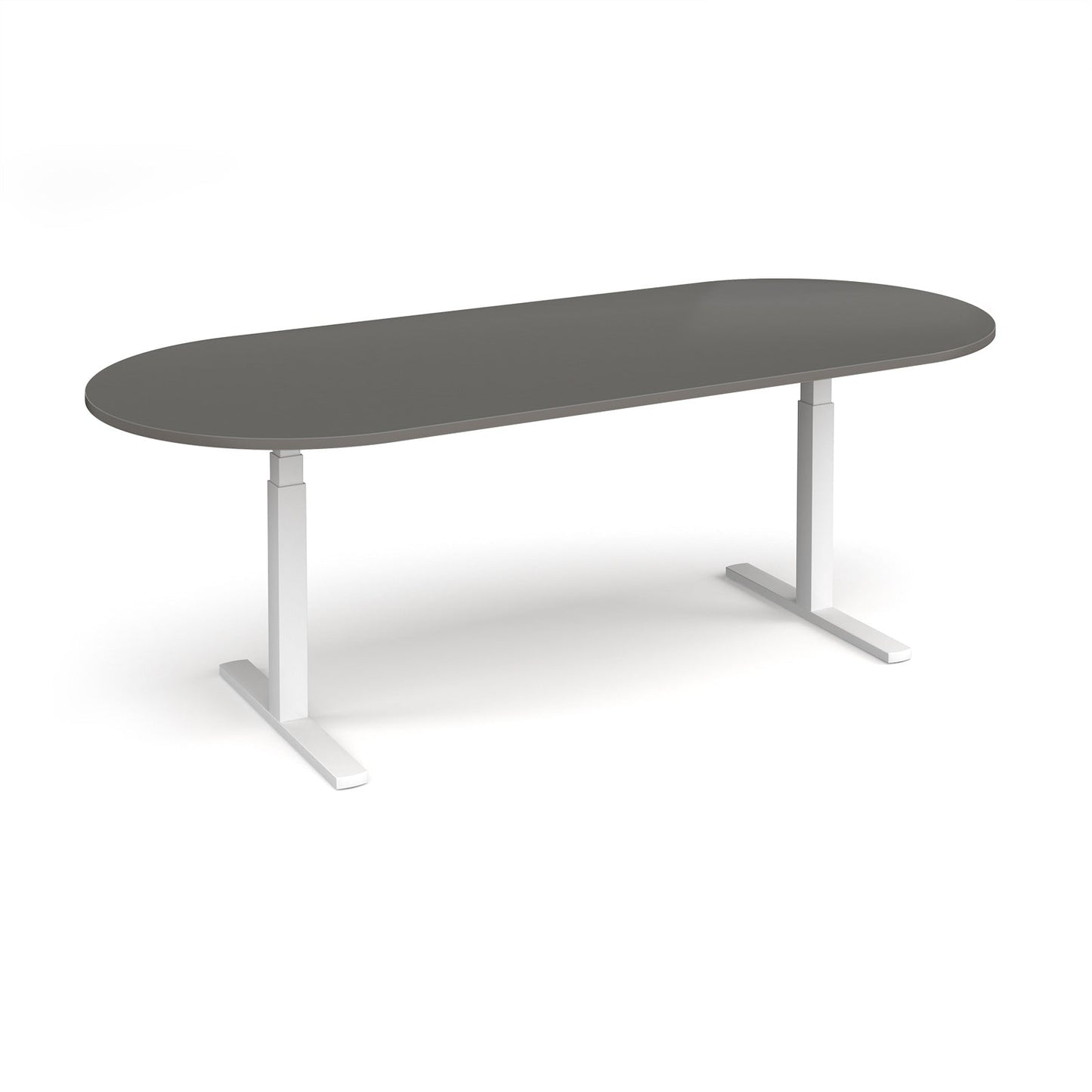 Elev8 Touch radial end boardroom table