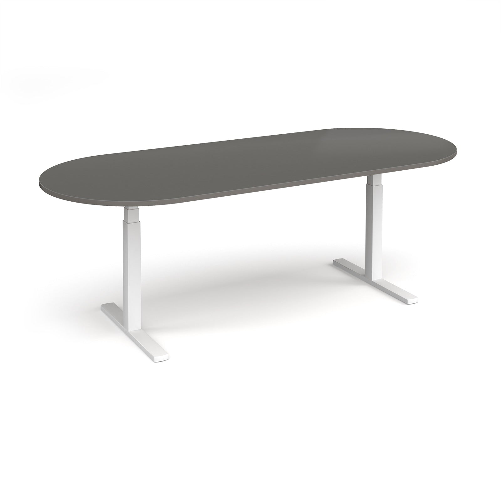 Elev8 Touch radial end boardroom table