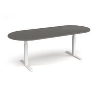 Elev8 Touch radial end boardroom table
