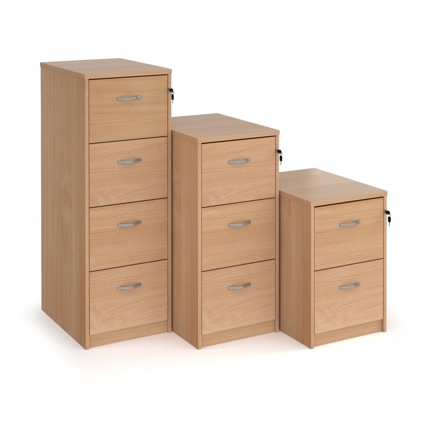 Wooden 2 door filing cabinet