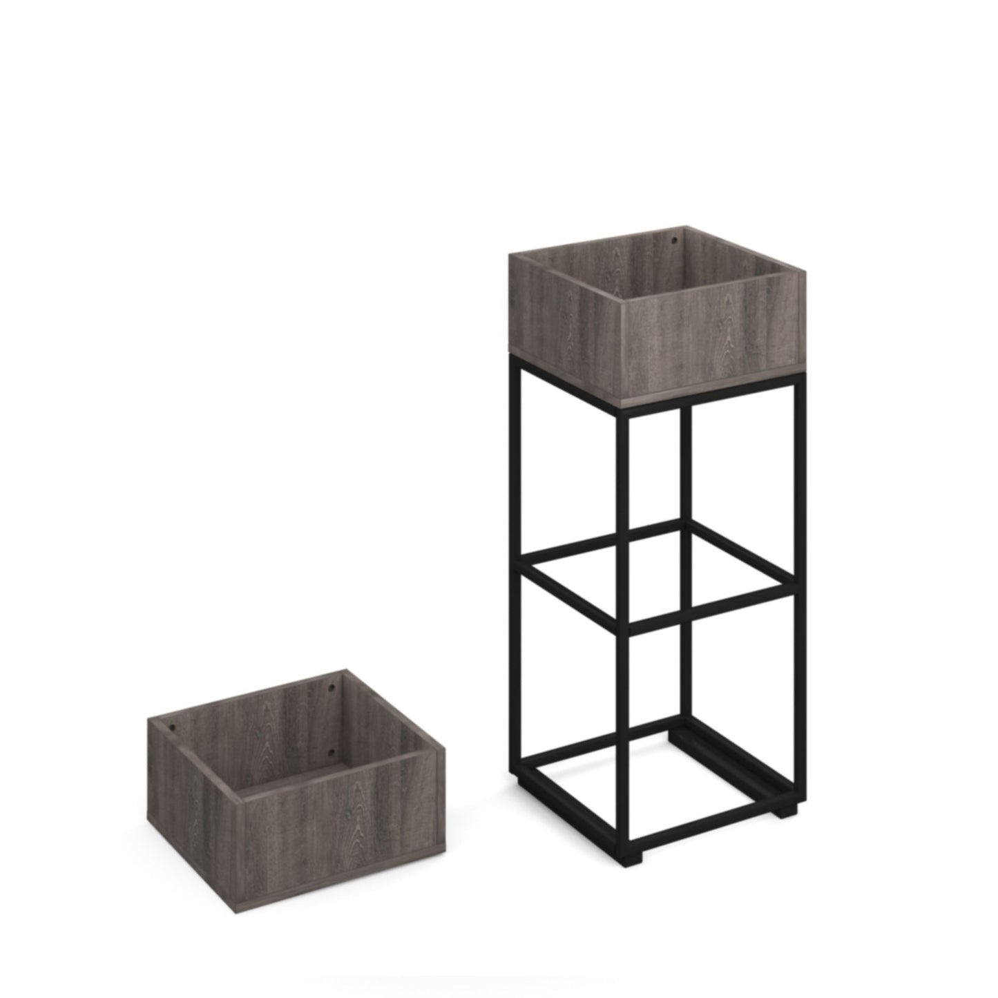 Flux modular storage planter box