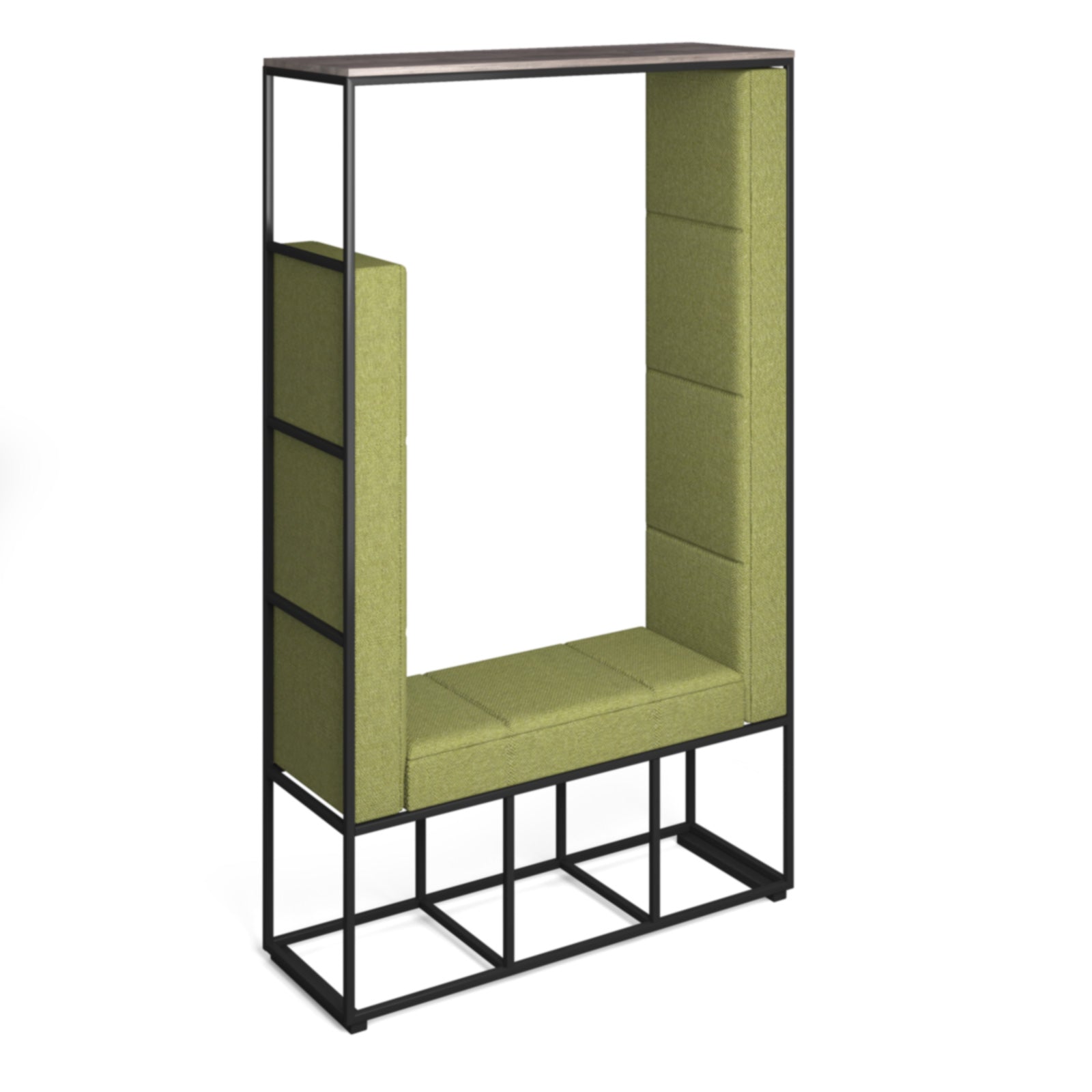 Flux modular triple seating unit