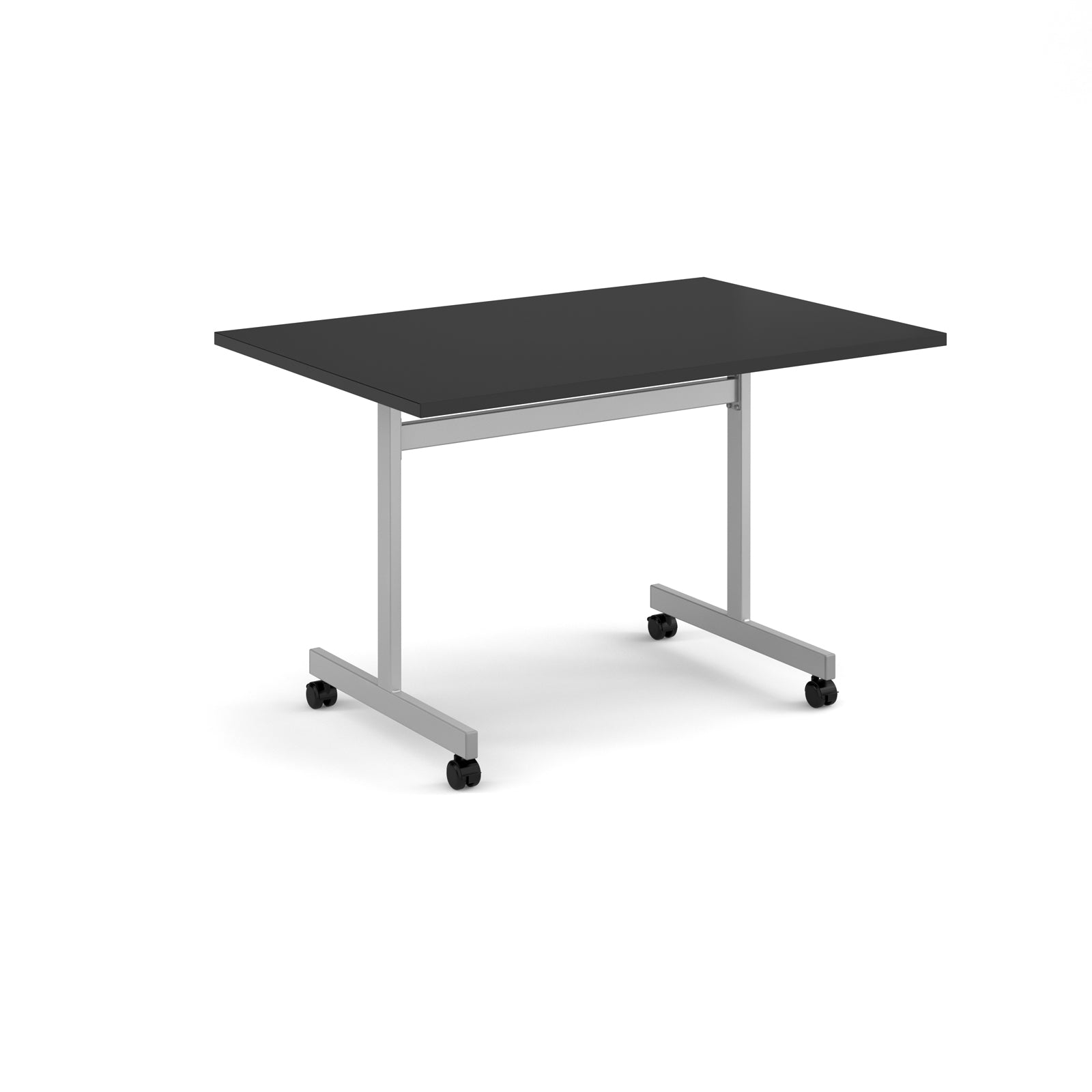 Rectangular flip top meeting table