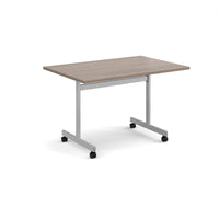 Rectangular flip top meeting table