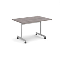 Rectangular flip top meeting table