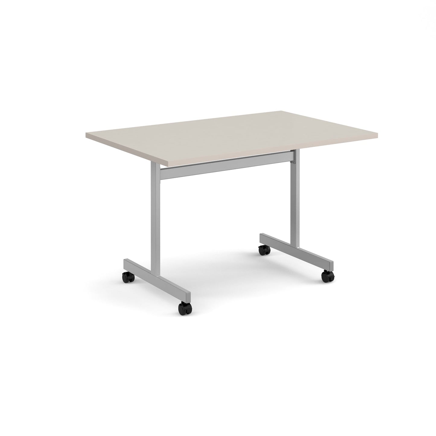 Rectangular flip top meeting table