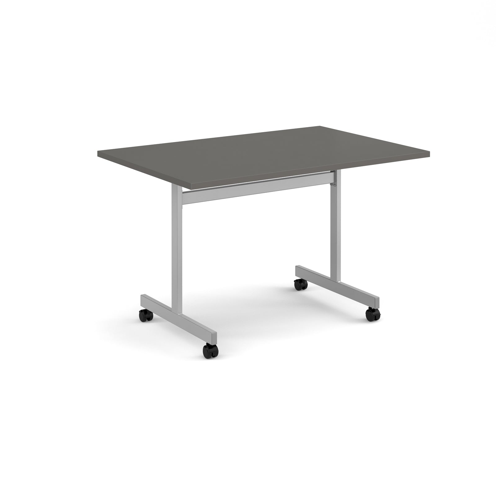 Rectangular flip top meeting table