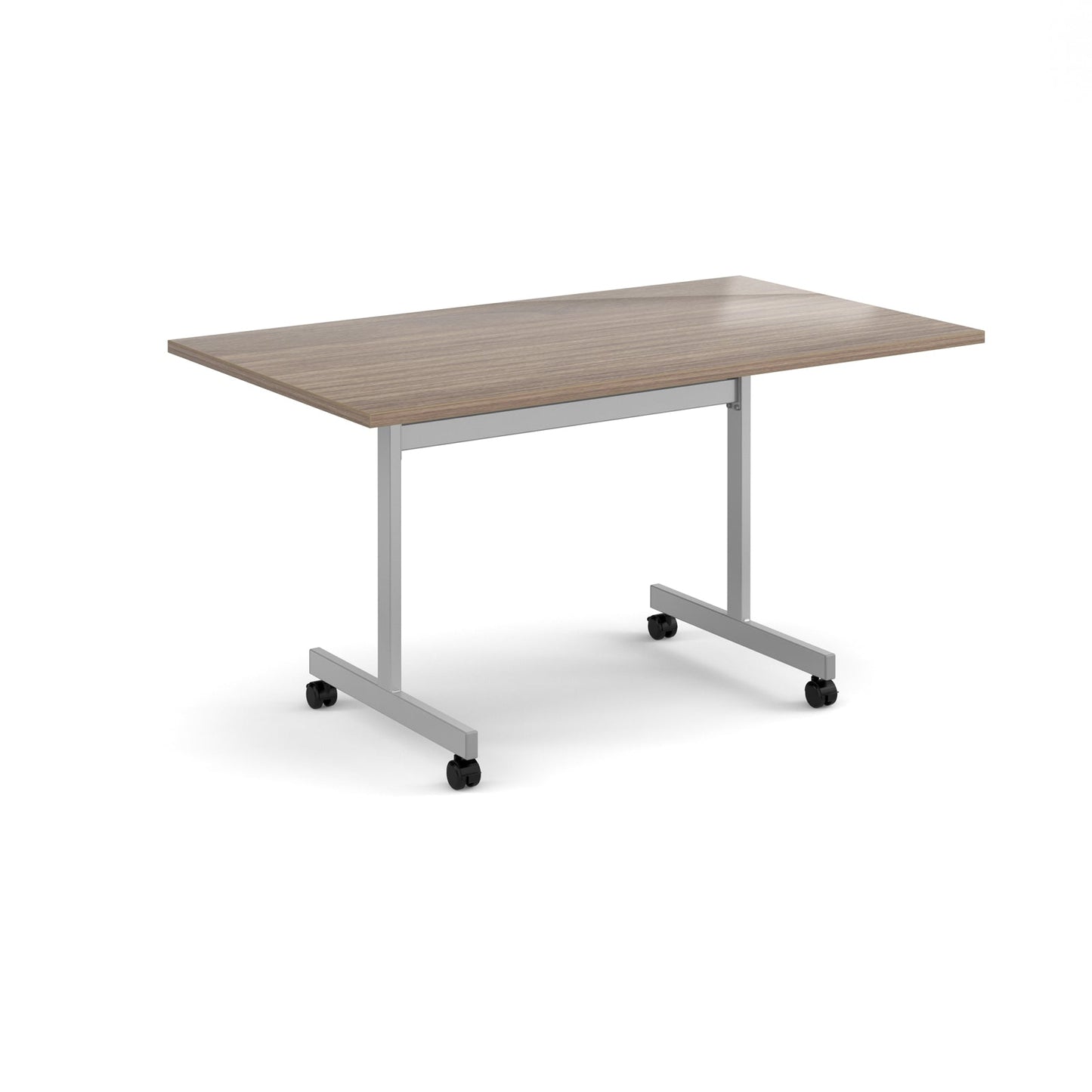 Rectangular flip top meeting table