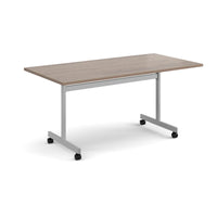 Rectangular flip top meeting table