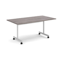 Rectangular flip top meeting table