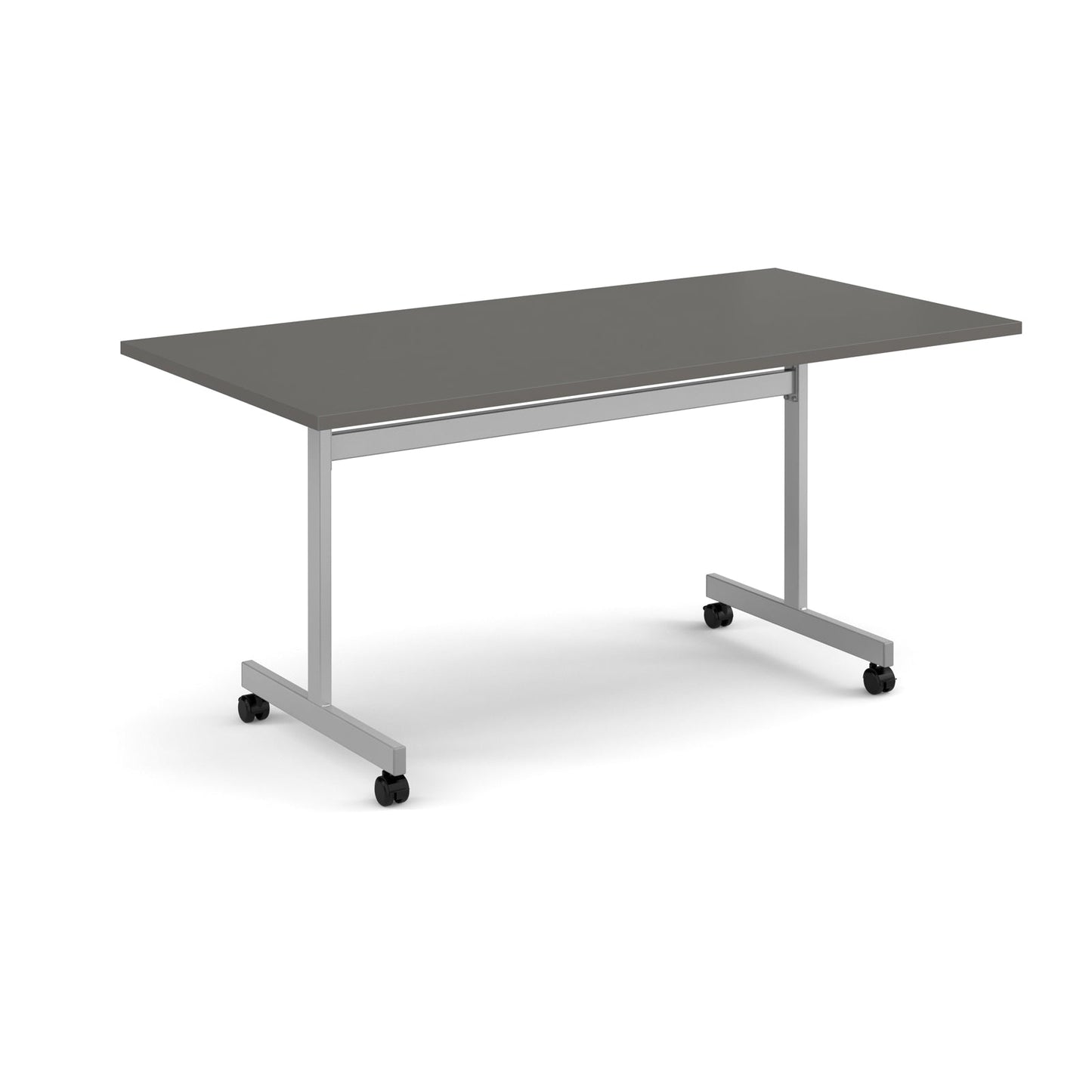 Rectangular flip top meeting table