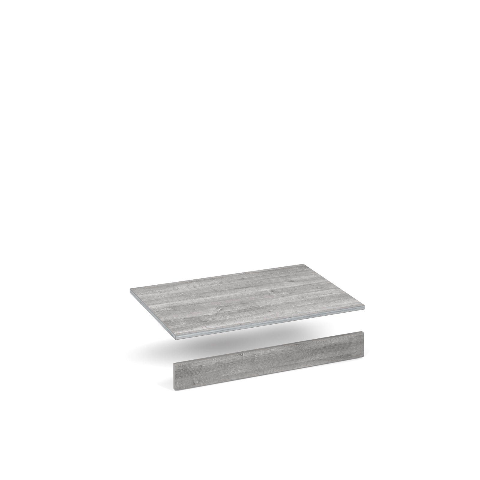 Flux top and plinth finishing panels