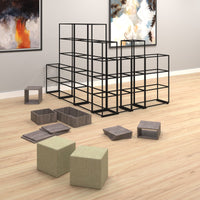 Flux modular storage double unit
