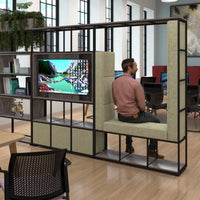 Flux modular cube seat