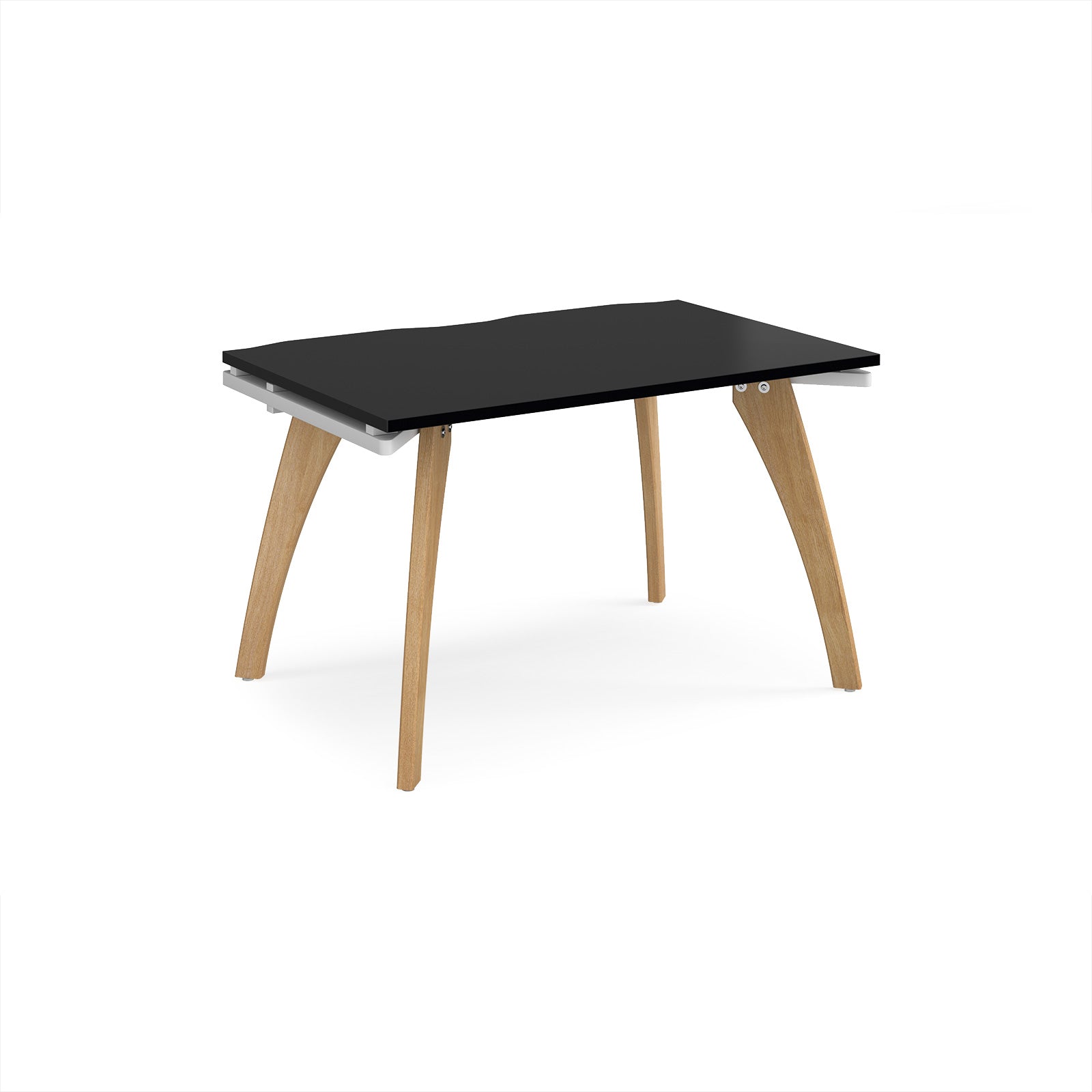 Fuze single desk 800mm deep