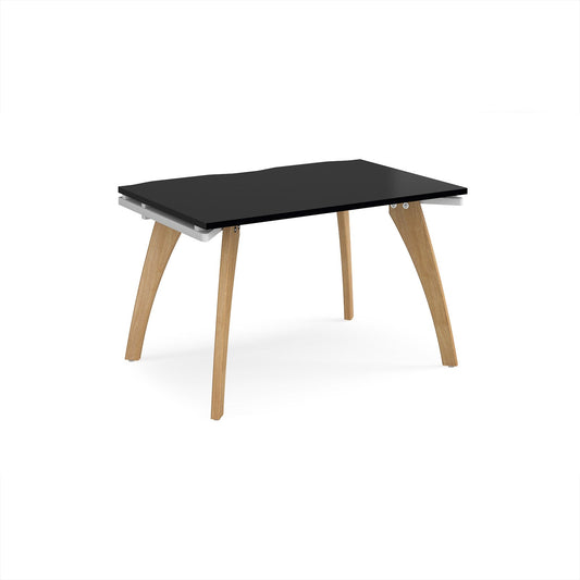 Fuze single desk 800mm deep