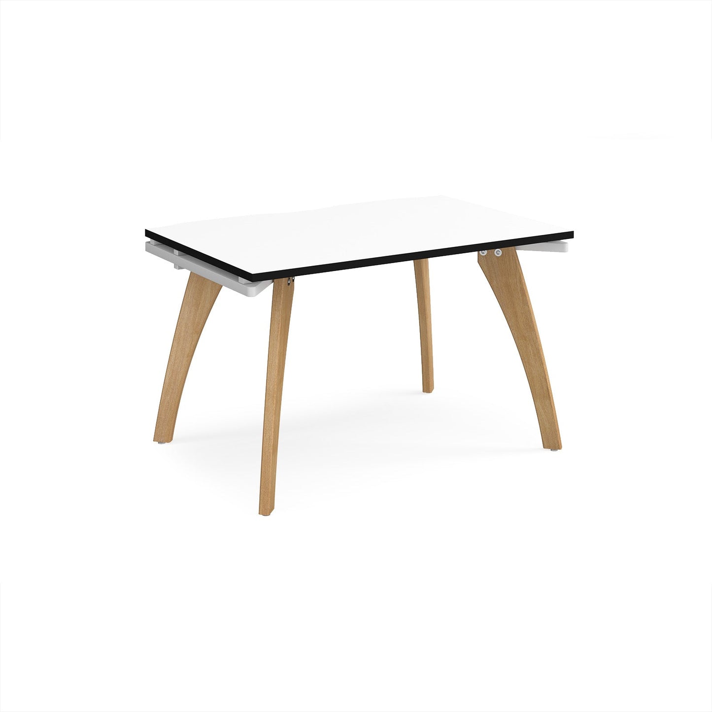 Fuze single desk 800mm deep