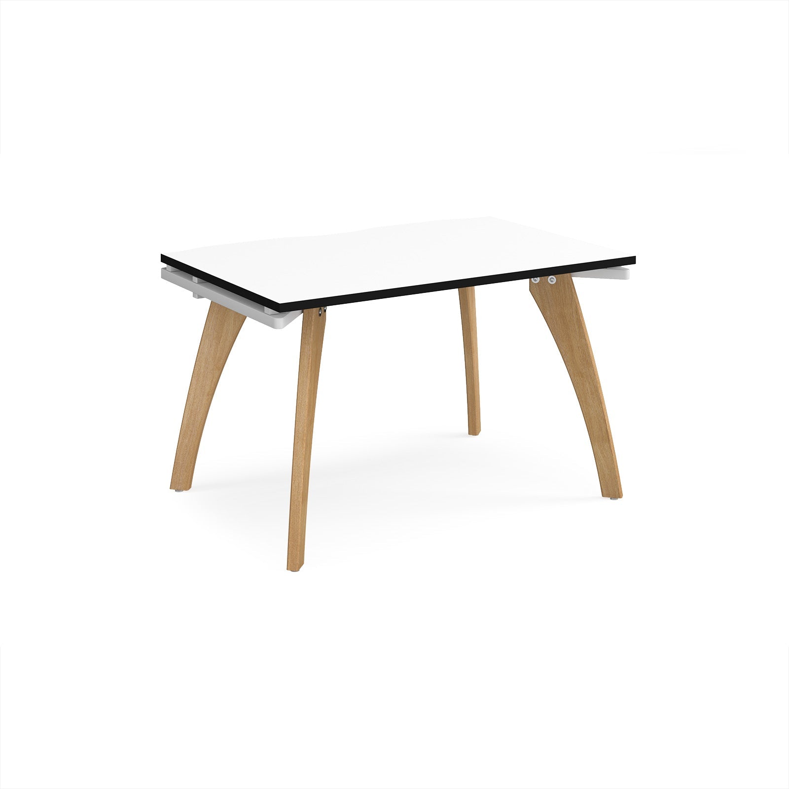 Fuze single desk 800mm deep