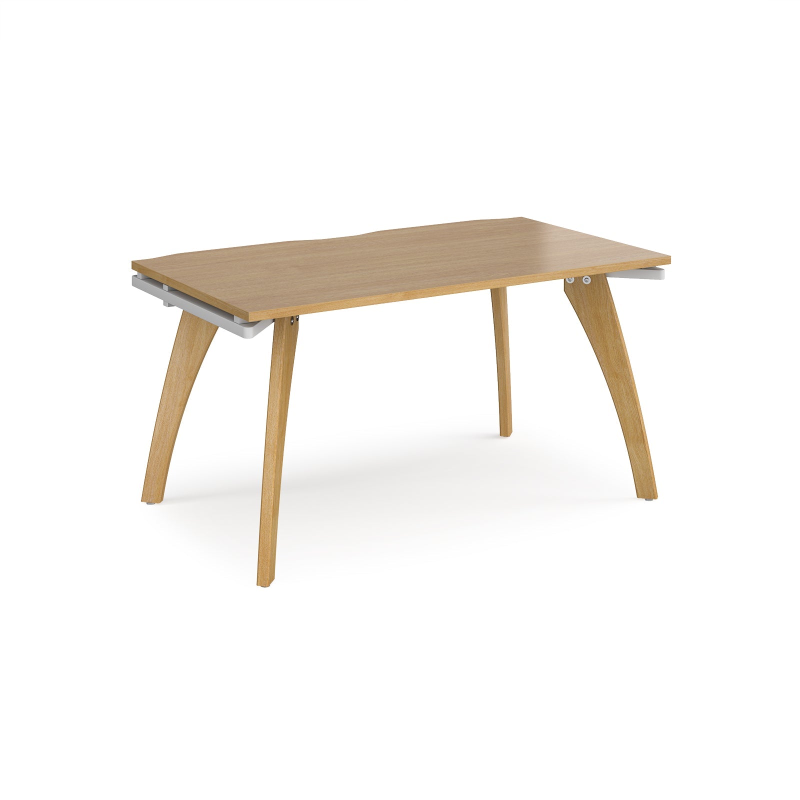 Fuze single desk 800mm deep