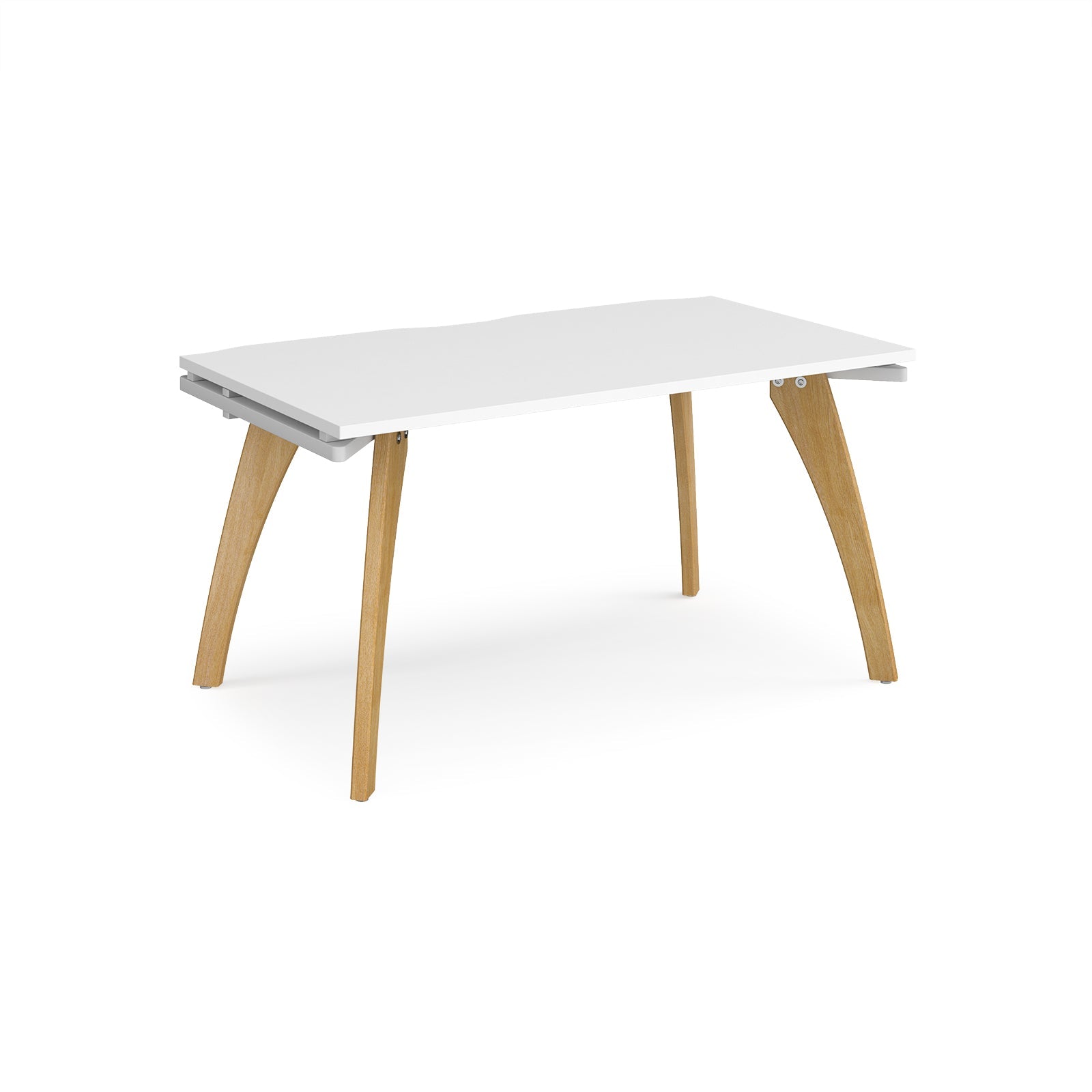 Fuze single desk 800mm deep