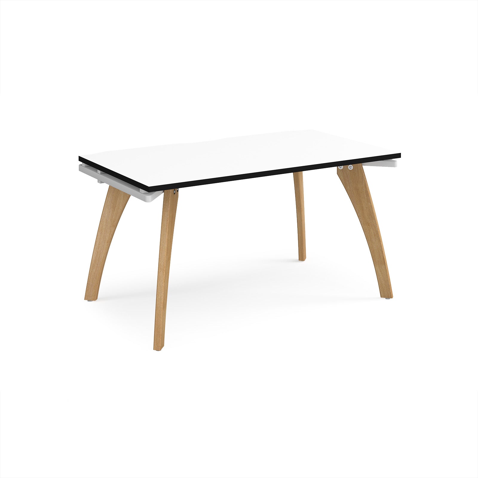 Fuze single desk 800mm deep