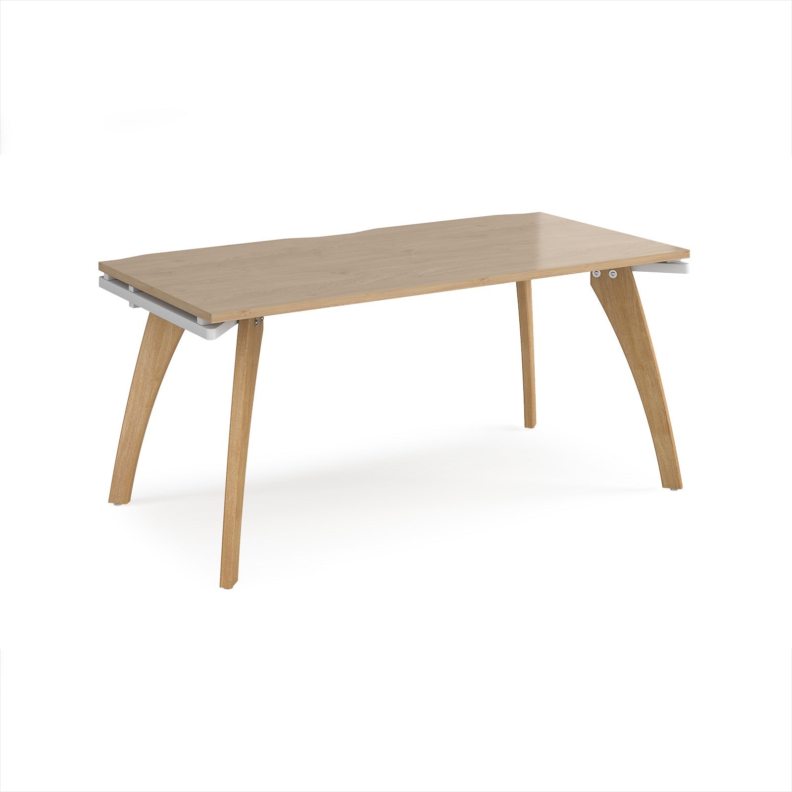 Fuze single desk 800mm deep