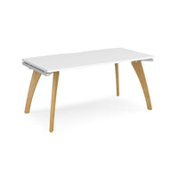 Fuze single desk 800mm deep