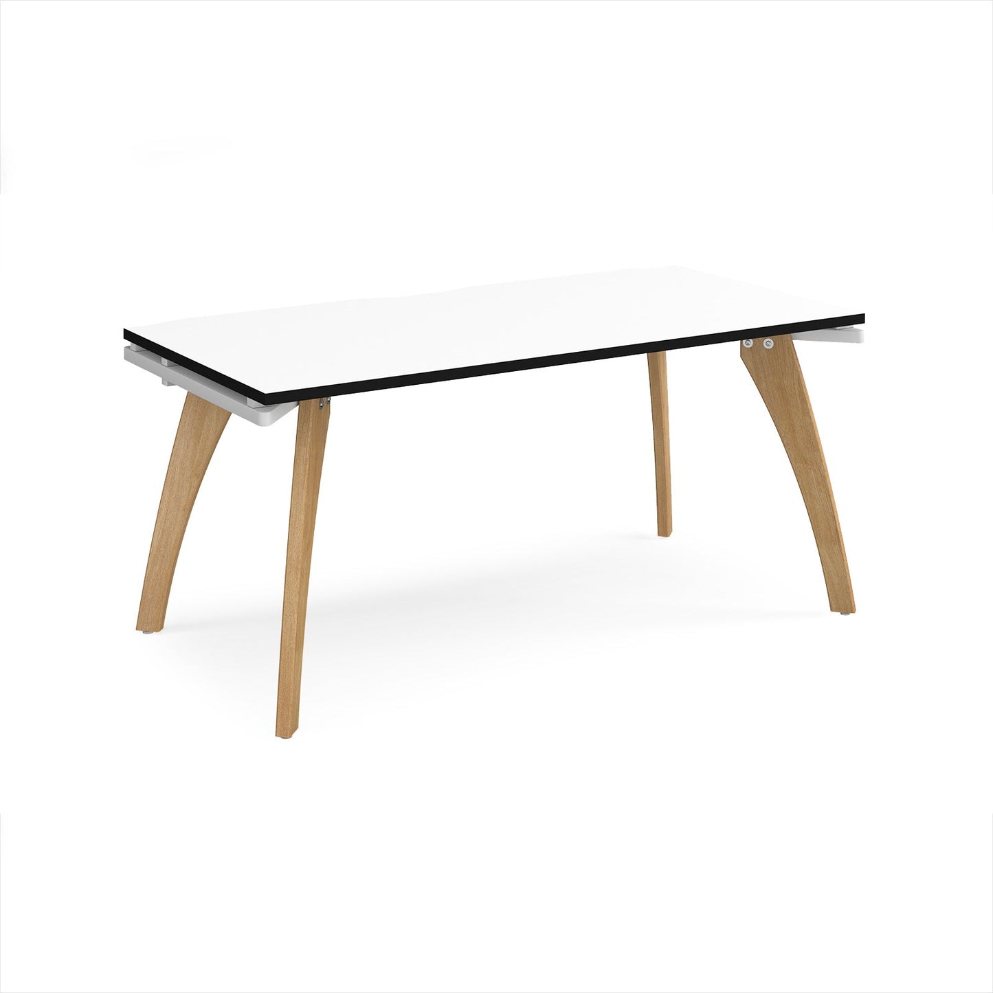 Fuze single desk 800mm deep