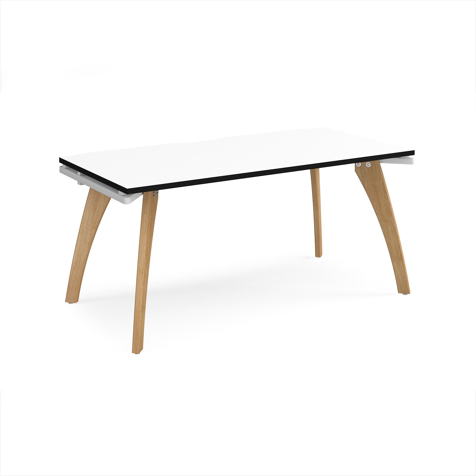 Fuze single desk 800mm deep