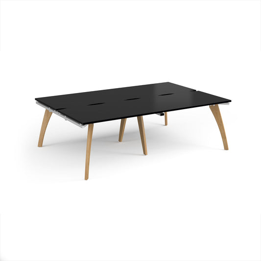 Fuze double back to back desks 1600mm deep