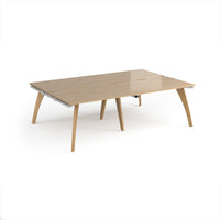 Fuze double back to back desks 1600mm deep