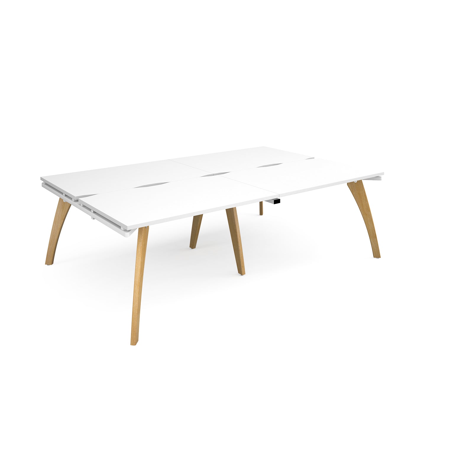 Fuze double back to back desks 1600mm deep